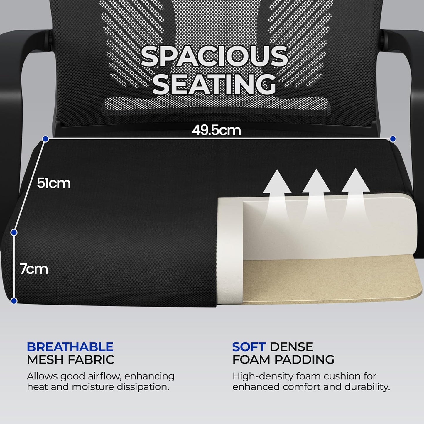 πͺ BUY 1 GET 2 - Yaheetech Ergonomic Office Chair