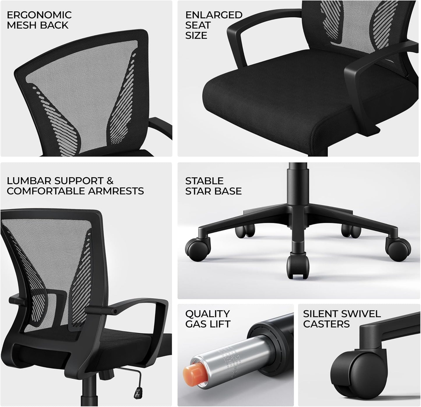 πͺ BUY 1 GET 2 - Yaheetech Ergonomic Office Chair